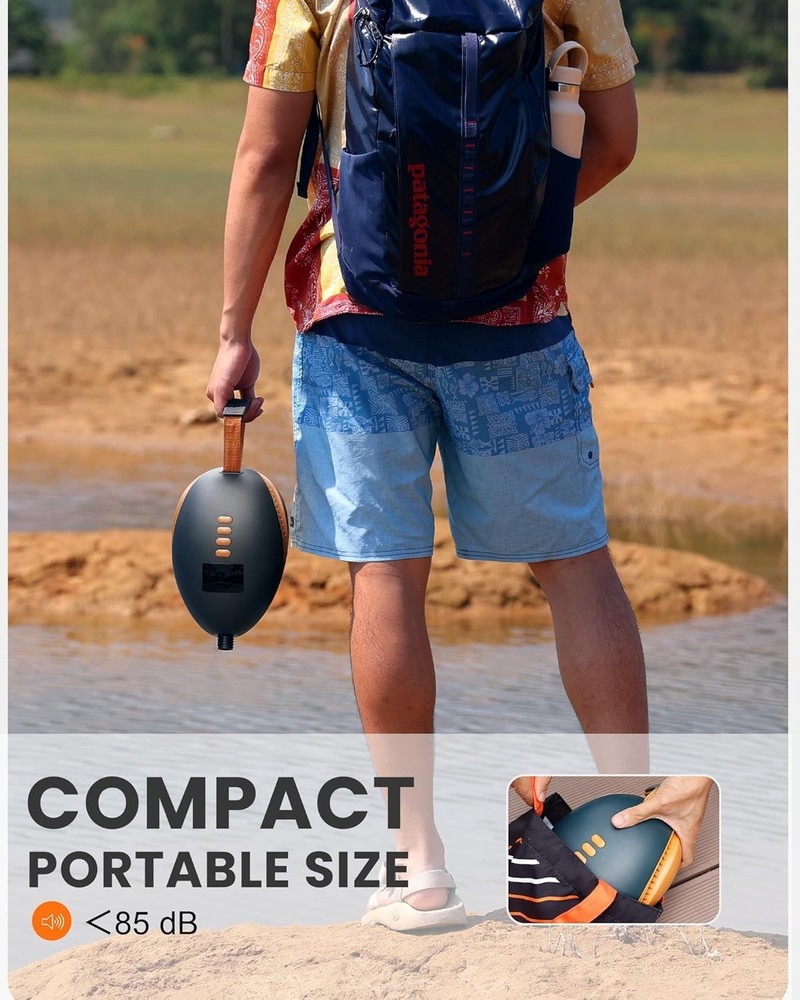 Digital Display Electric SUP Inflator - 20 PSI Powerful Pump