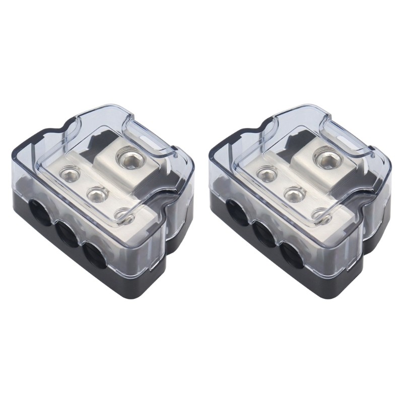 Power Distributor Unit for Car Sound Frequency Installations with Essential Tool