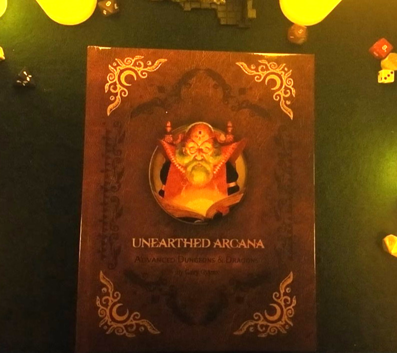 1e Unearthed Arcana HARDCOVER Advanced Dungeons Dragons AD&D 1st Edition