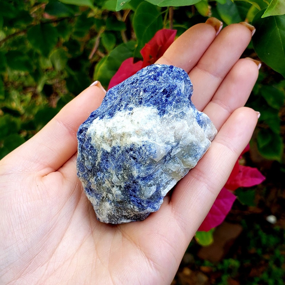 Sodalite rough Natural Crystal Healing gemstone - pc#3