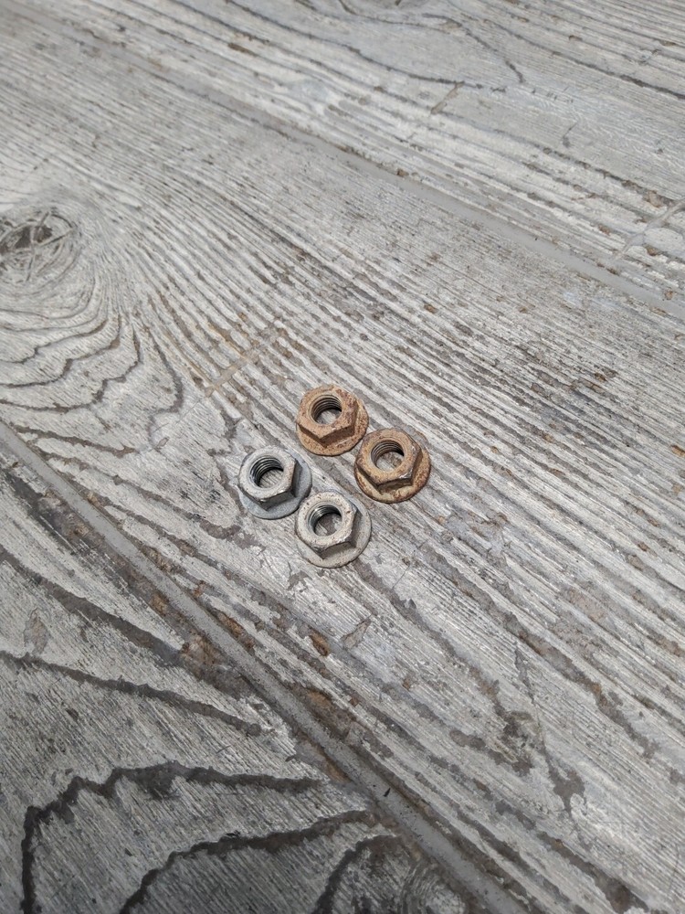 2011 11 07-11 Harley Davidson Softail Fatboy Exhaust Headers Mount Nuts