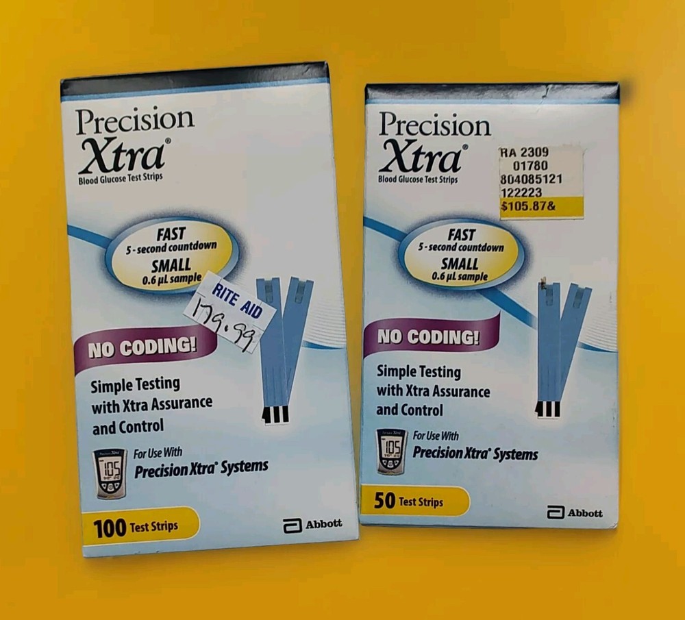(EXP. OCT 2024 & JAN 2025)🏵️(150ct) Precision Xtra | Glucose Test Strips