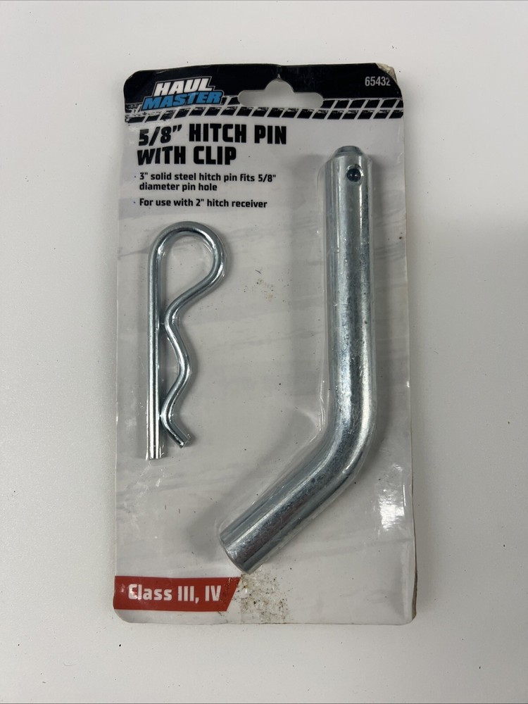 Hitch Pin With Clip