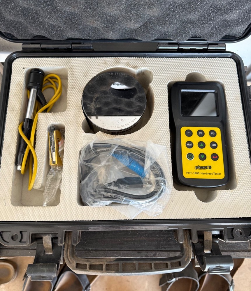 Phase II PHT-1900, Portable Hardness Tester with D Device
