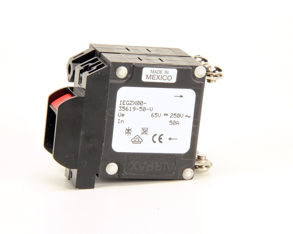 Nieco Switch, Rocker, 50A 2 Pole, Panel Mount 15480 - Genuine OEM Replacement