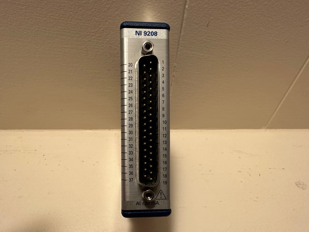 National Instruments NI-9208 Current Input Module with DSUB.