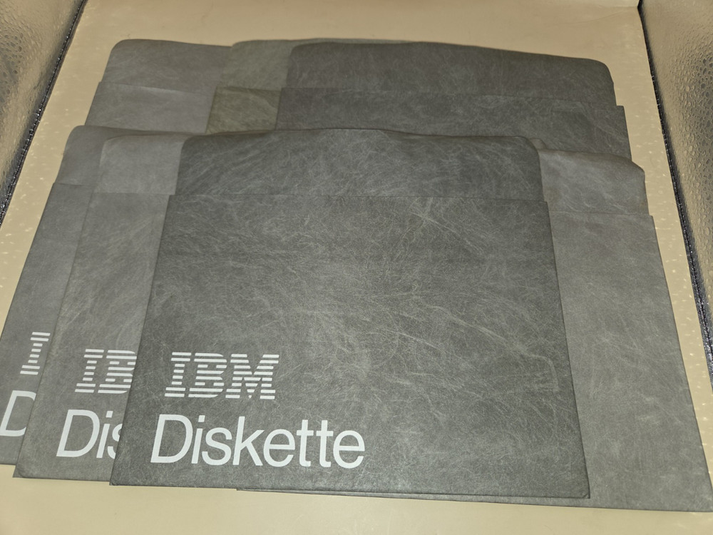 8 IBM 8 inch 8" Disk Sleeves