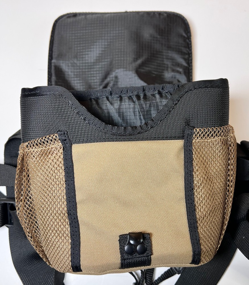 Vortex Optics Binocular Harness Chest Pack Case Bag Tan Mesh
