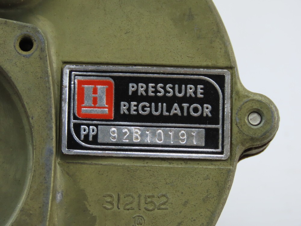 Honeywell 92B10191 Static Pressure Regulator Operator