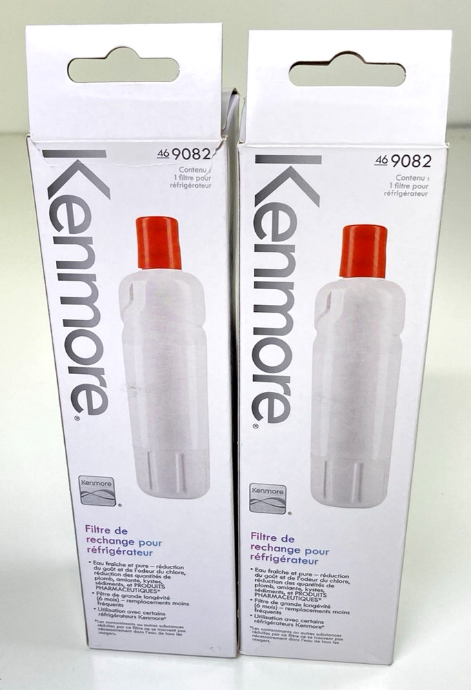 2- New, 9082 Replacement Refrigerator Filter Kenmore 46-9082,46-9903, Free Ship
