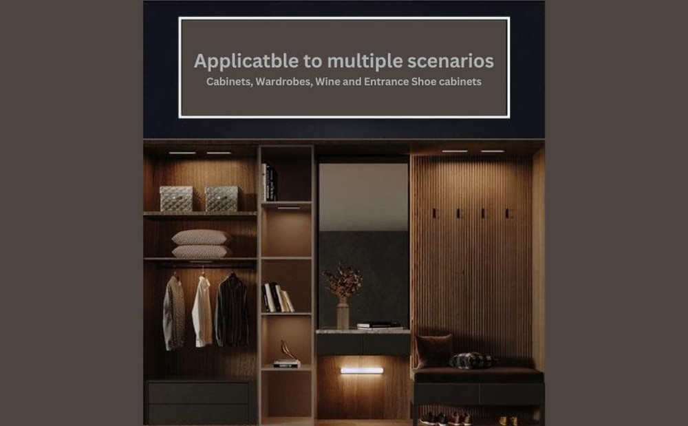 TL003 Sensor Light Bar Touch Switch Stepless Dimmable Neutral White Rechargeable