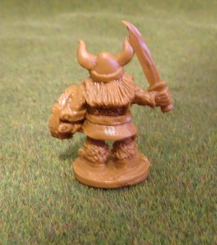 D&D Fantasy Dwarfs with sword & shield x6