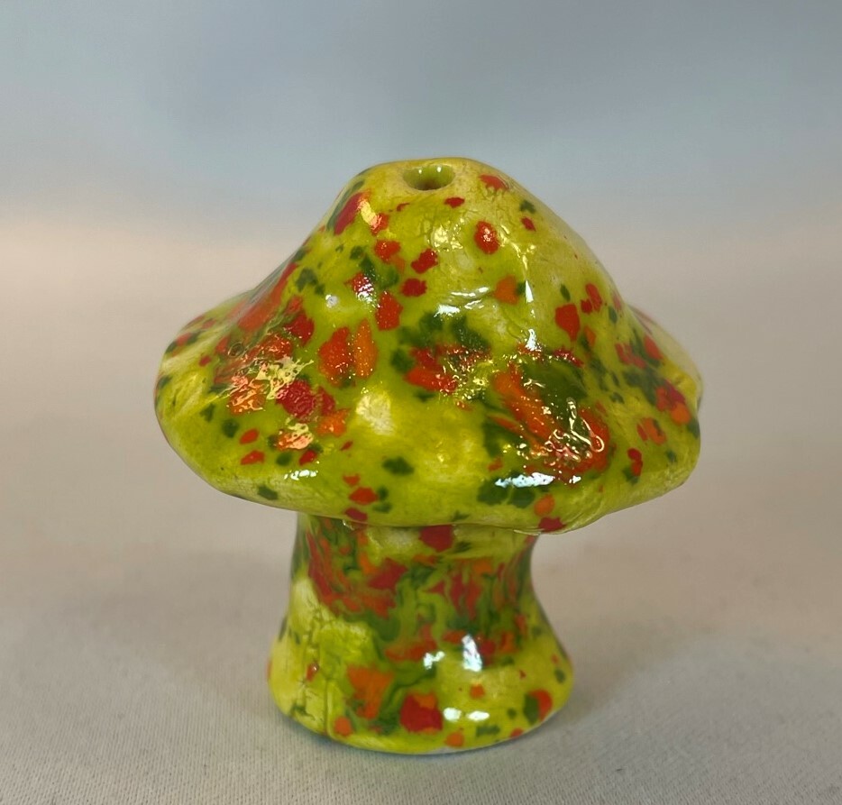 Mushroom Stick Incense Burner Handcrafted