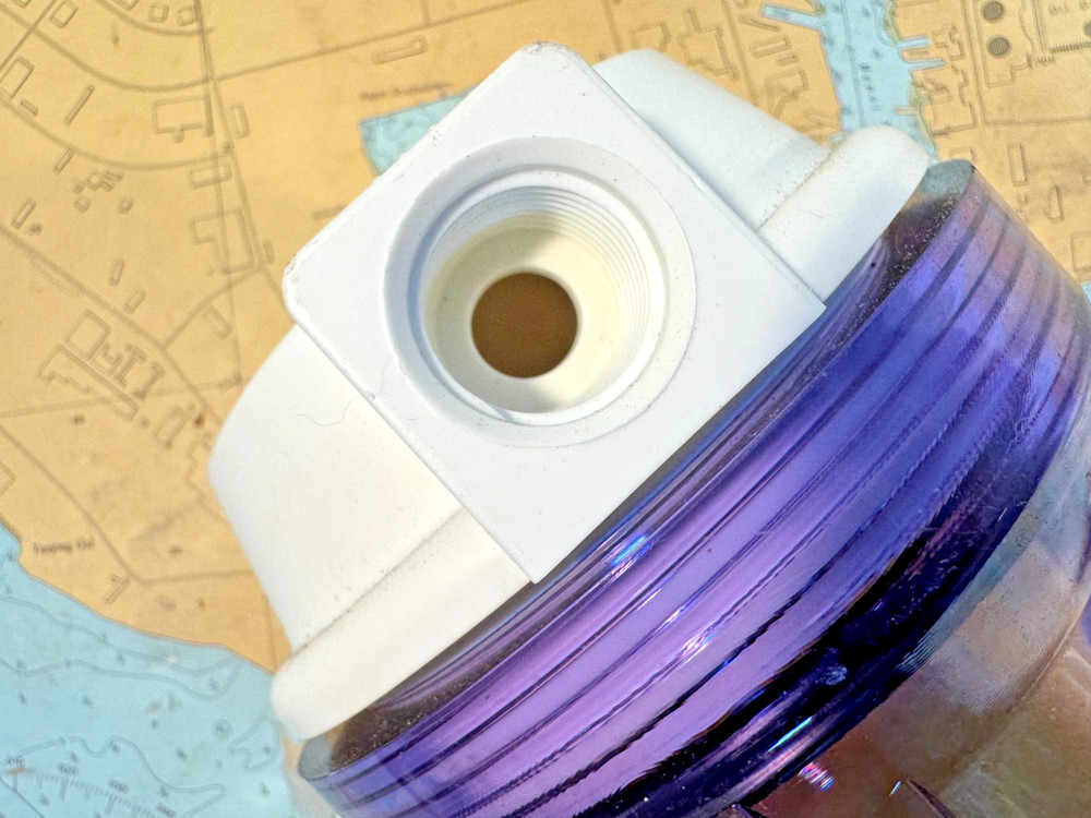 Centek Bilgekleen Filter System 8BK1, 2.5" x 10" Yellow Filter Element