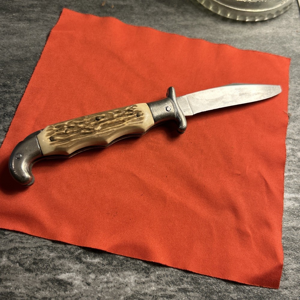 Japan Foldable Knife Broken Tip Vintage