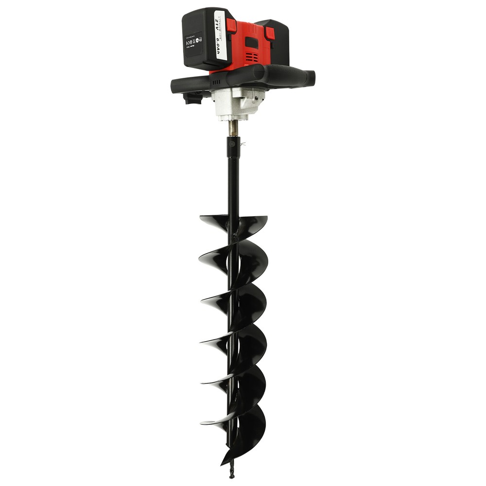 Electric 2000W Post Hole Digger With 6" Dirt Digging Bit Drill Auger Digging Set