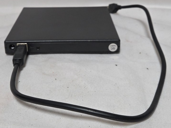 Unbranded Black External DVD ROM Compact Disc ReWritable Ultra Speed