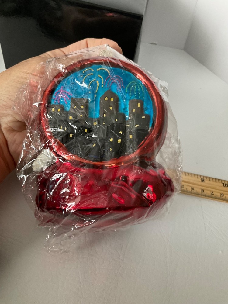 Christopher RADKO Millenium Ornament “No Time For The Present” - NEW IN BOX