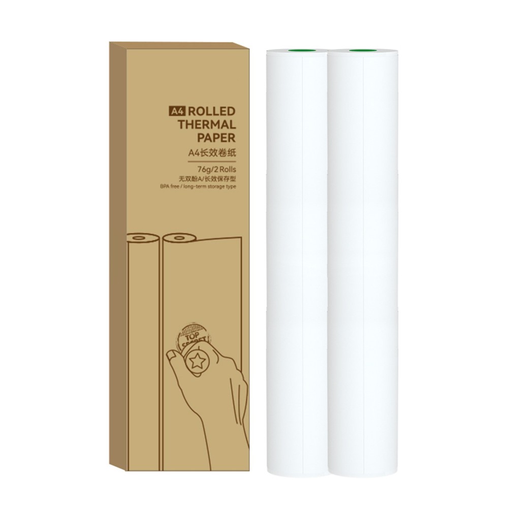 A4 Printer 200 Sheets Thermal Paper Compatible With PeriPage A40 Thermal Printer
