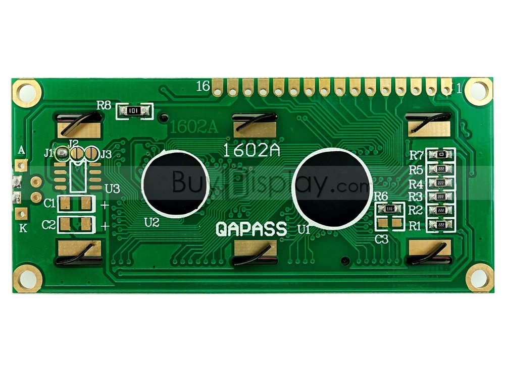 5V Wide Angle 16x2 Character LCD Module w/Tutorial,HD44780,Backlight for Arduino