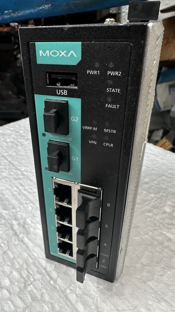 Moxa EDR-810-2GSFP Secure Industrial Router Switch