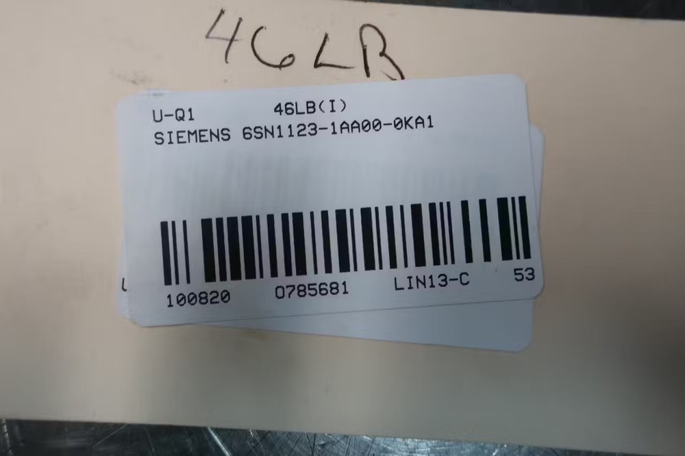 Siemens 6SN1123-1AA00-0KA1 Simodrive Digital Drive Module