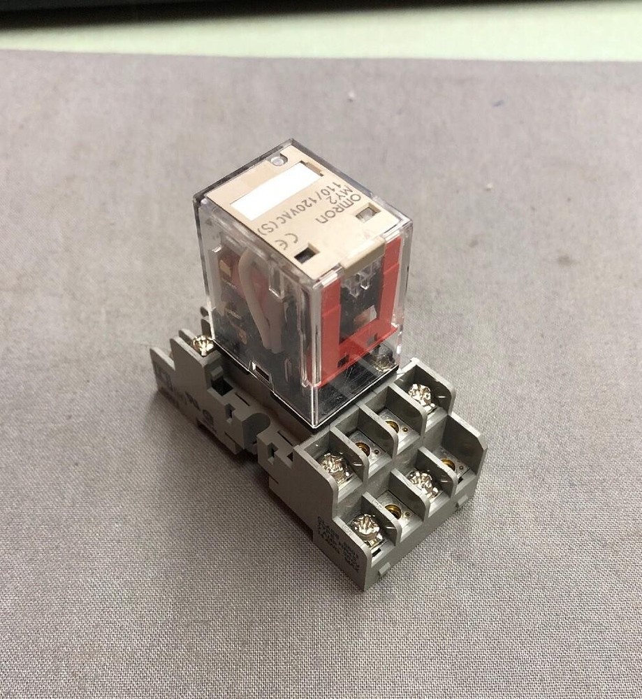 Omron Relay MY2 110/120 VAC With Base