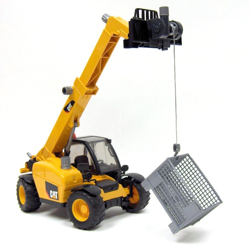 Accessories for Bruder Frontloader Box type pallet winch and forks 02318