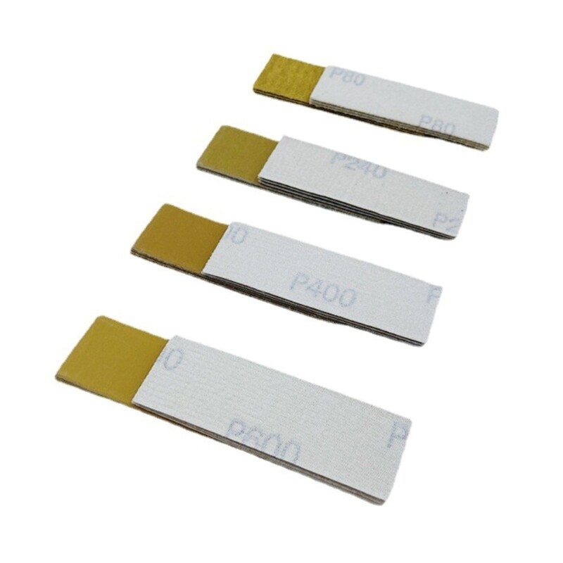Micro Sander MultiPurposes Sanding 130Pcs Sandpaper for Various Materials