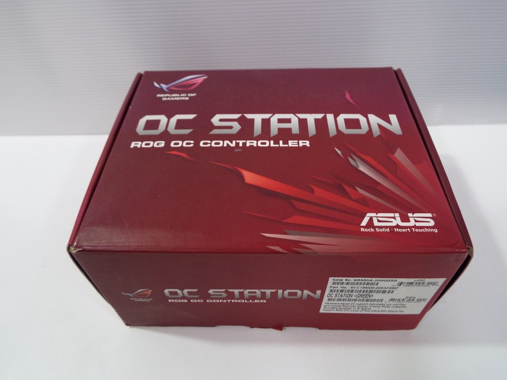 ASUS ROG OC Station Overclocking hardware monitoring controller panel device BOX