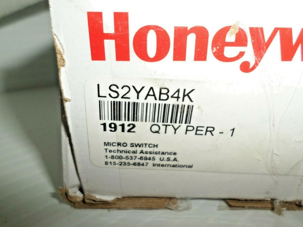⭐NEW IN BOX⭐ HONEYWELL LS2YAB4K MICROSWITCH MICRO STAINLESS LIMIT SWITCH 👍