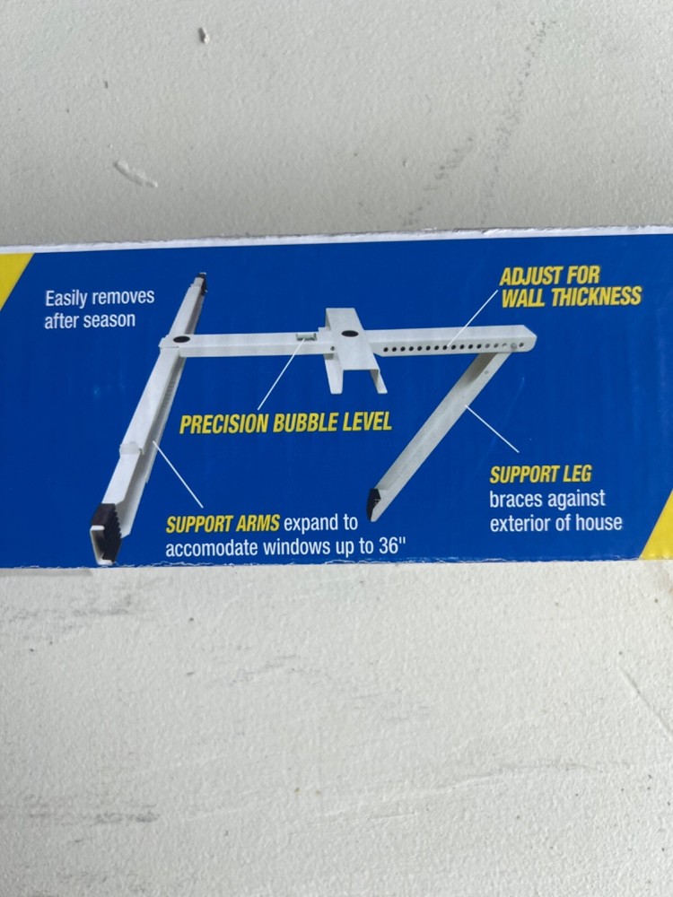 Window Air Conditioner Support Bracket Universal No Tools Needed NTN-1