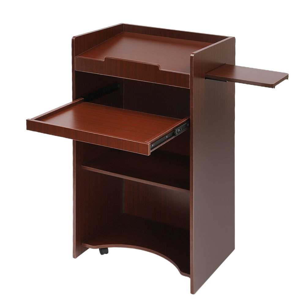 Conference Presentation Stand Presentation Table Presentation Desk with Wheels