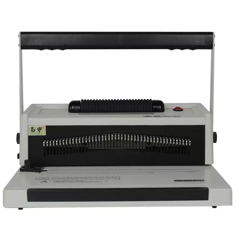 46-Hole Electric Spiral Binding Machine Plastic Single-Coil Hole Punch