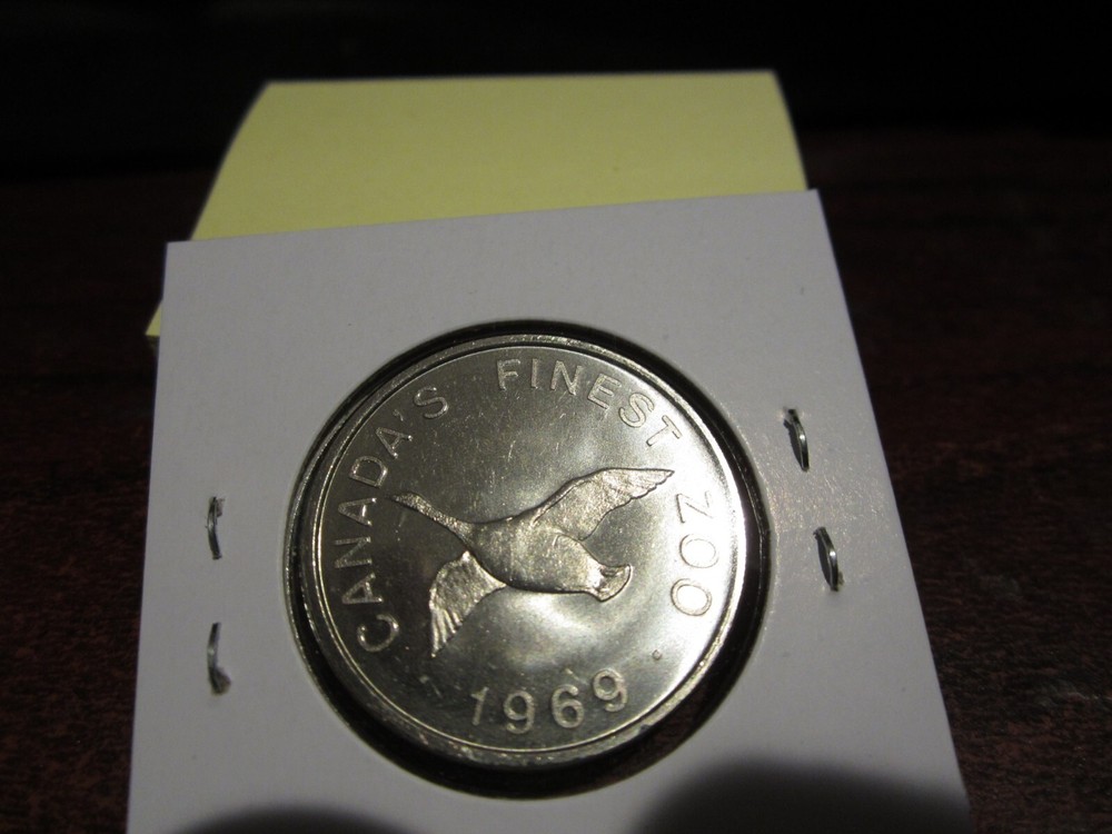 1969 - Calgary Zoo, AB - Commemorative - Canada Trade Dollar