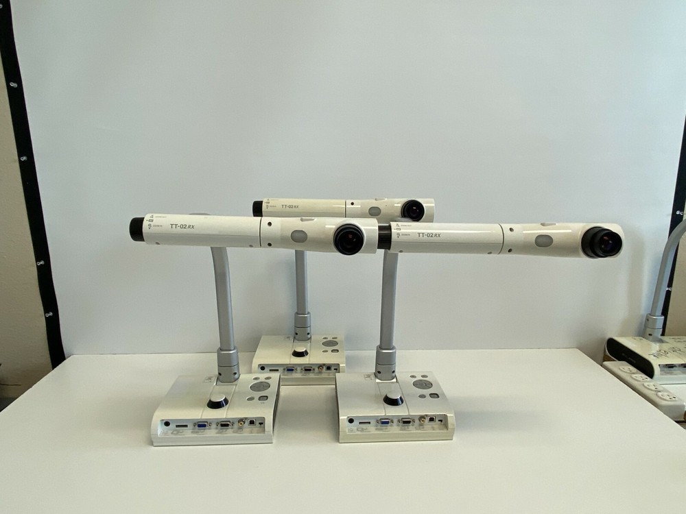 Lot #19:  Lot of 3 Elmo TT-02RX Interactive Document Camera