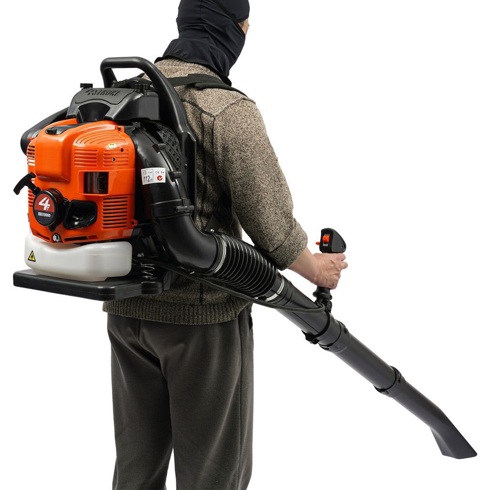 4-Stroke Backpack Leaf Blower Gas Power Leaf Blower Portable Power Blower 498CFM