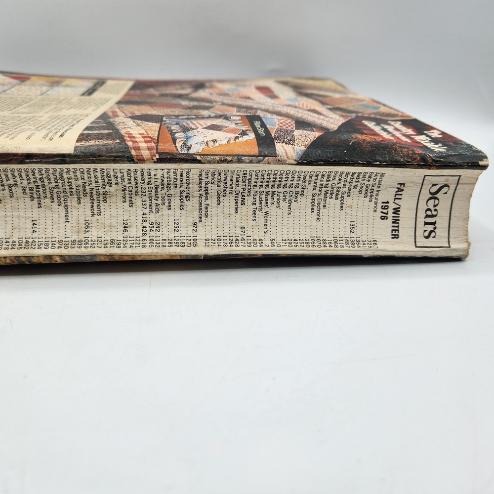 Vintage 1976 Sears Fall & Winter Catalog