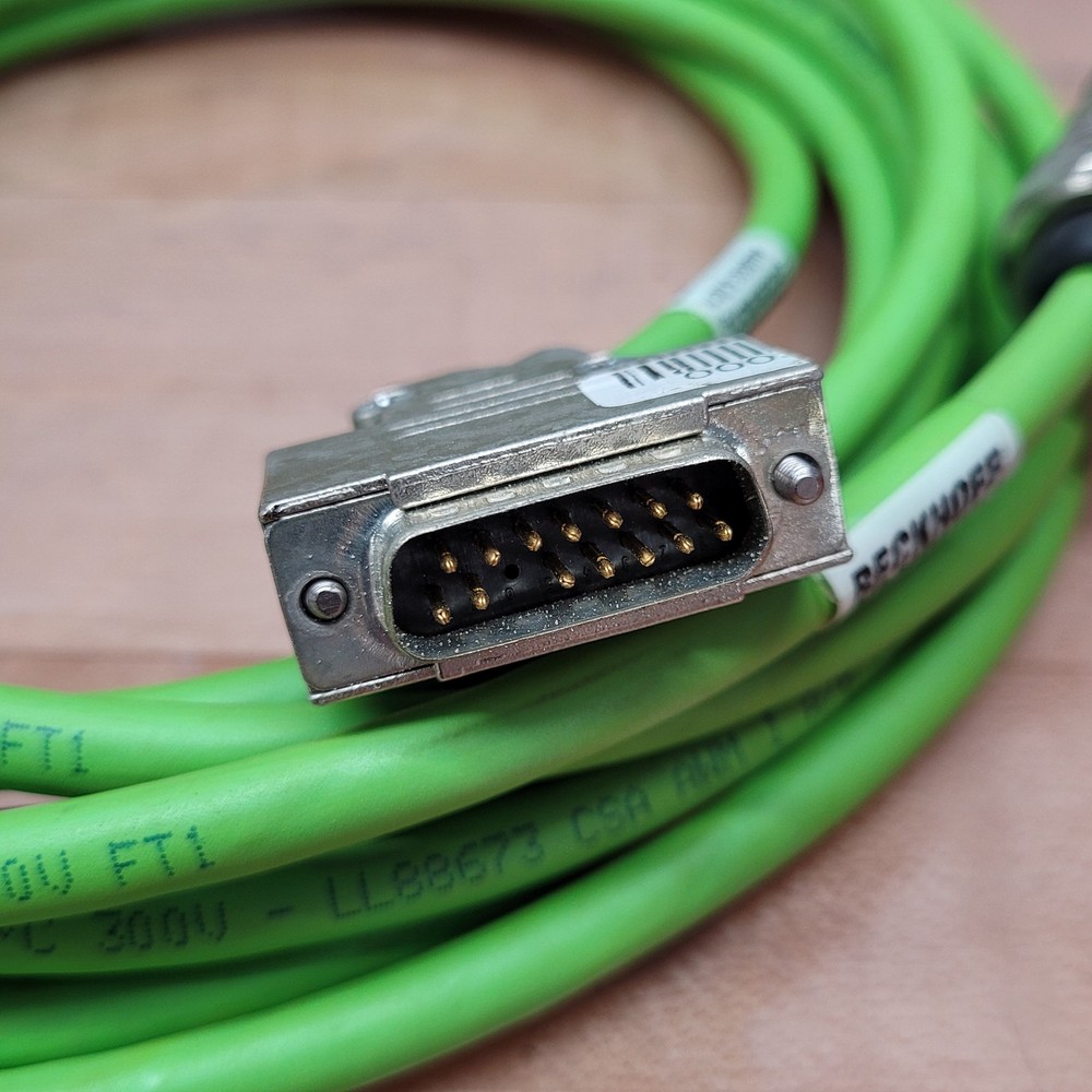 BeckHoff ZK4000-2610-2050 Encoder Cable, Green, 5M - NEW