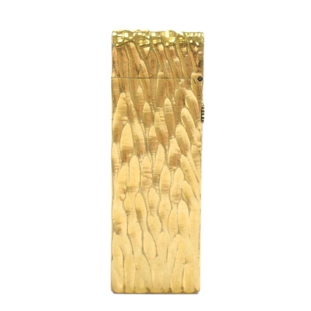 Dunhill Gas Lighter Gold Cigarette Roller Used