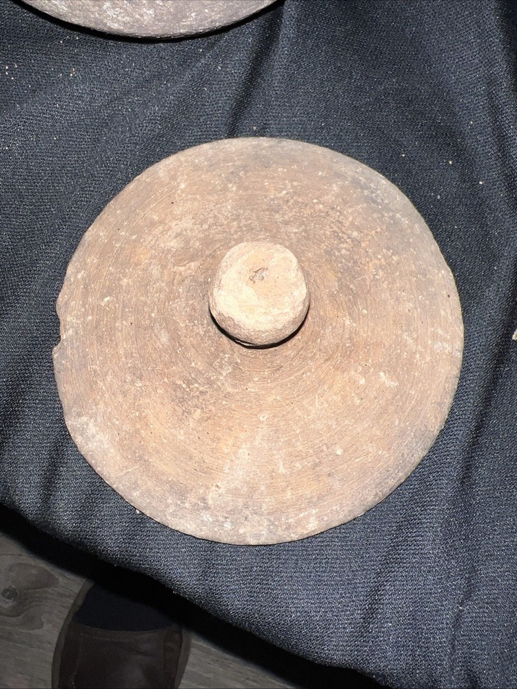 Antique Turkish Covered Clay Pot