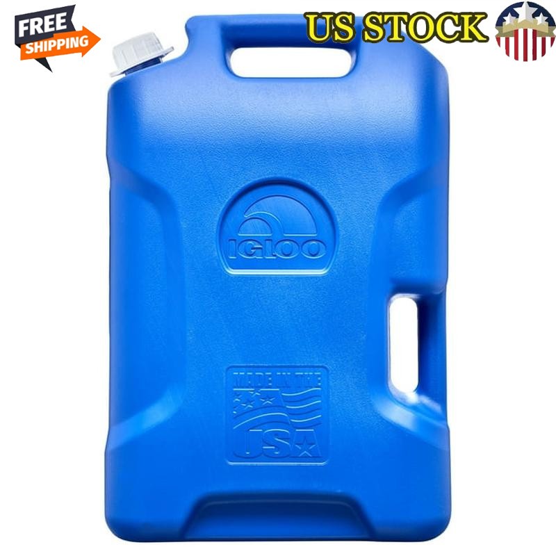 Portable 6 Gallon Water Container Camping Emergency Storage Hydration Solution
