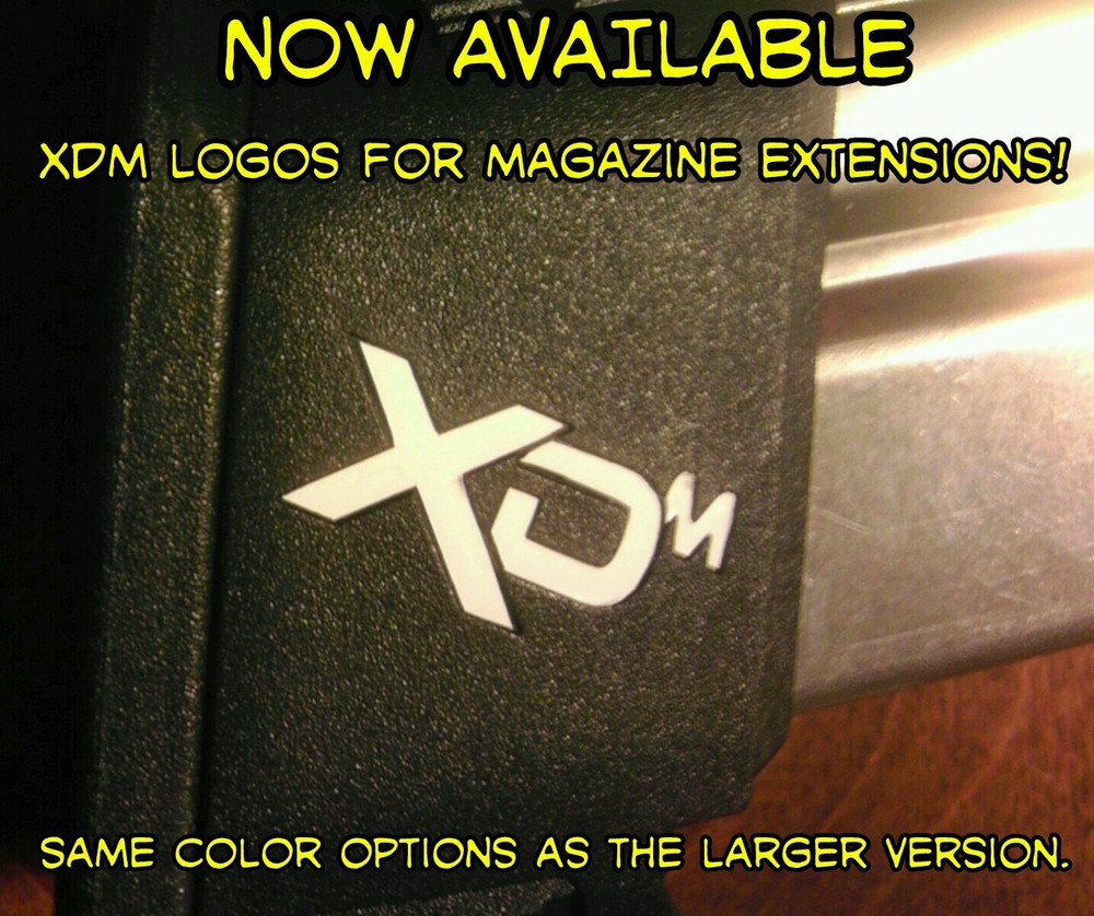 Springfield Armory XDm Custom Handgrip Logos