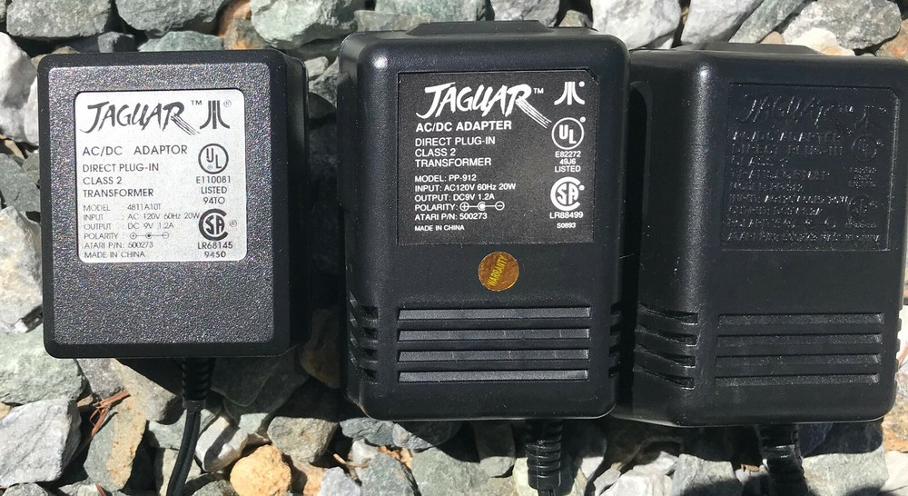 Atari Jaguar POWER PACK ORIGINAL 120/110VAC US TESTED WHITE LABEL