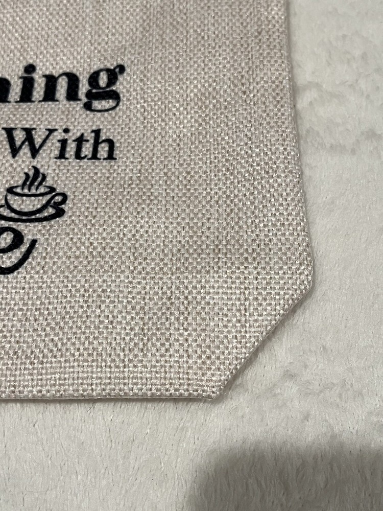 “Everything Gets Better With Coffee” Zippable Pouch