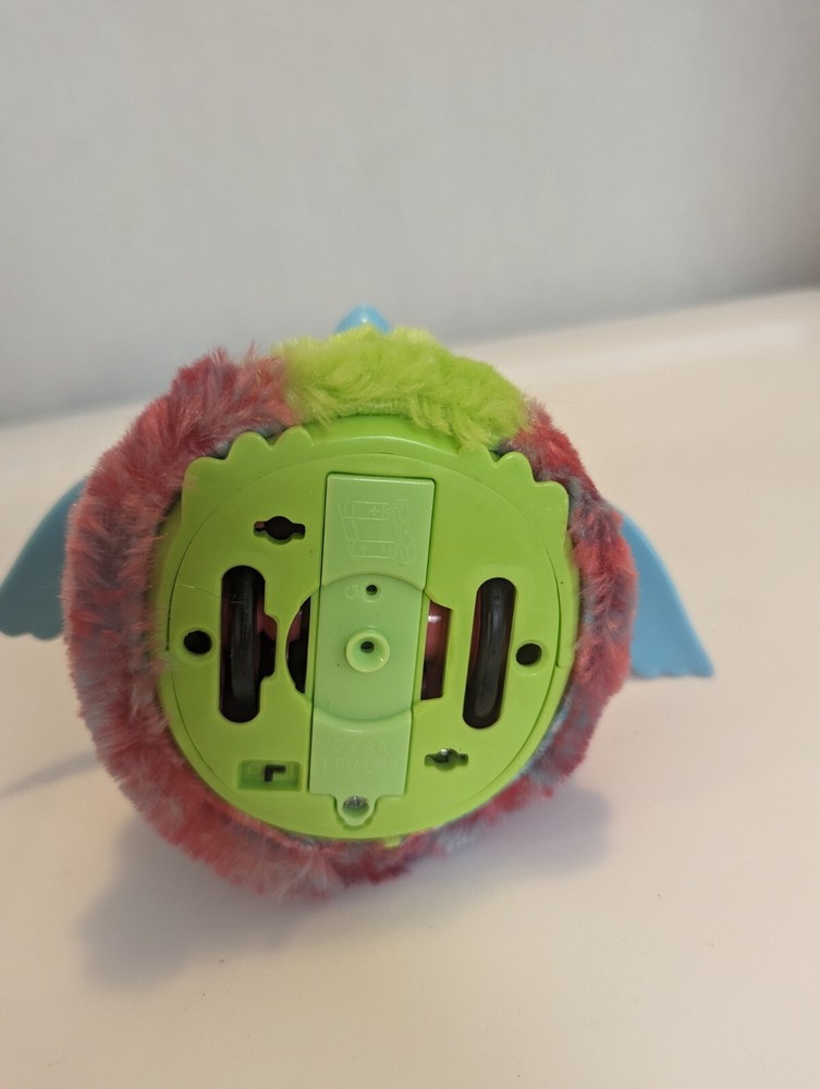 Hatchimals Fabula Forest Pink & Green Owl Spinmaster Interactive Bird Toy *works