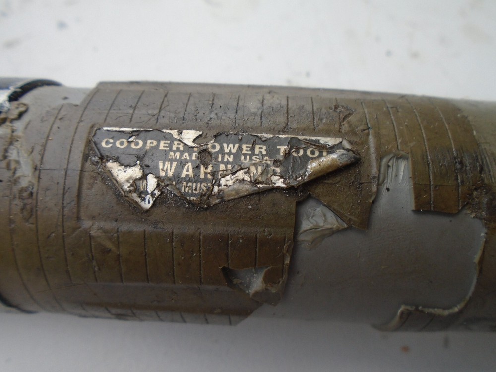 Cooper Dotco 12S2793-02 Pneumatic Right Angle Nutrunner w/ 5/16" Bit