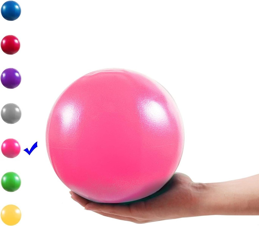 Compact 9-Inch Mini Exercise Ball: Enhances Strength & Flexibility for All Ages