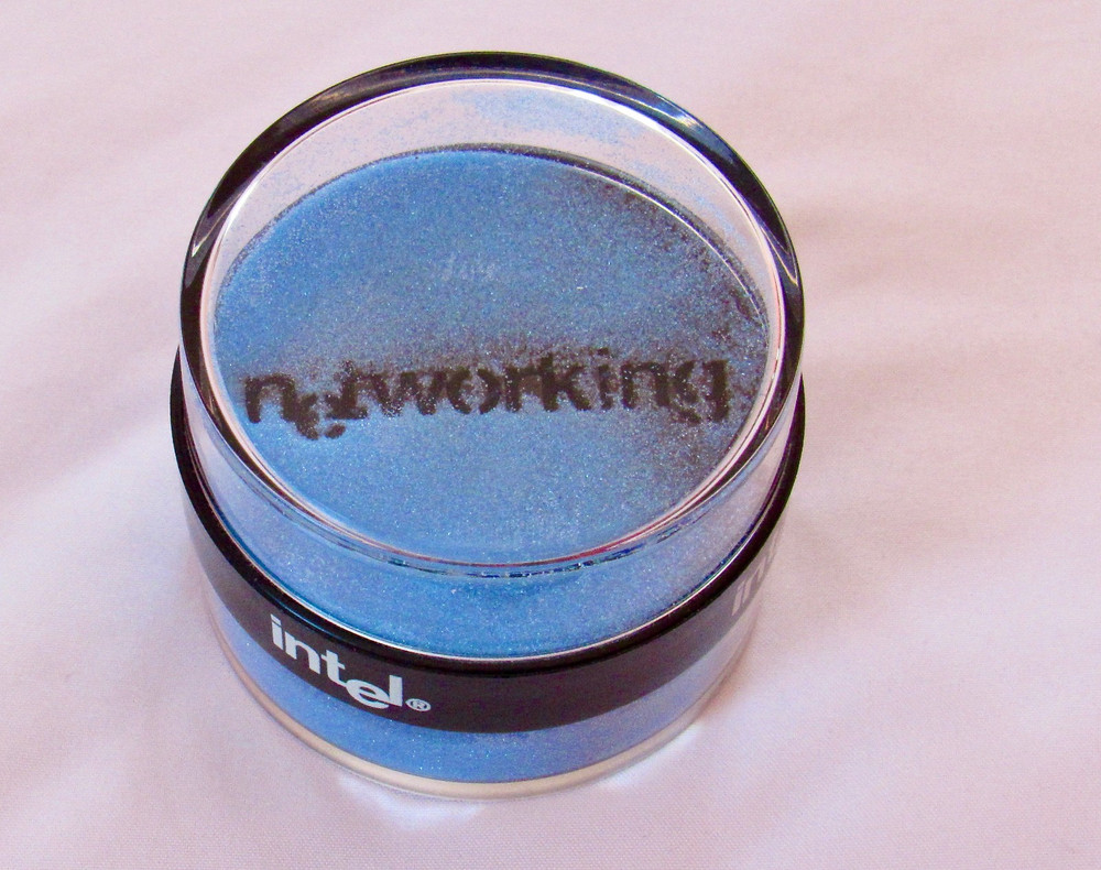 RARE Vintage Intel Tech PC Computer Brand Advertising Promo