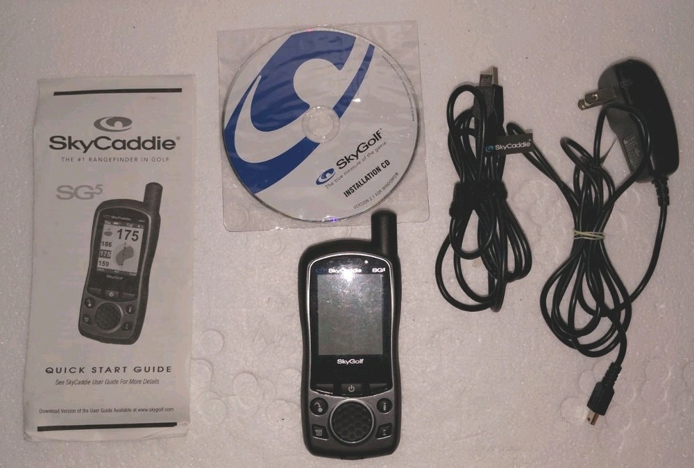 Sky Caddie SG5 Handheld golf Golf Course Rangefinder GPS Tested Working